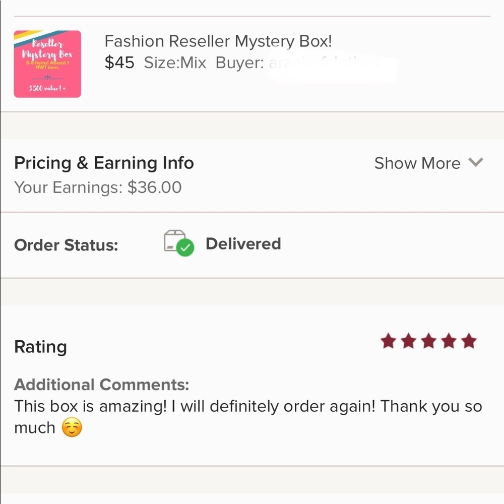 Fashion Reseller Mystery Box! Over $500 retail - Picture 9 of 11